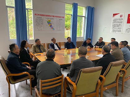 微玩体育股份公司党委书记廖廷君率队赴合江县燕口村调研